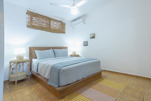 First bedroom of Double studio type at Surf Salvación Hotel